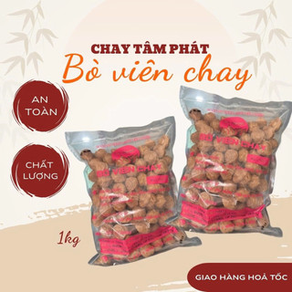 1KG BÒ VIÊN CHAY TÂM PHÁT ( Hàng khô)  thơm ngon tiện lợi