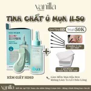 Tinh Chất Ủ Mụn Đầu Đen Làm Mềm Sợi Bã Nhờn ILSO Super Melting Sebum Softener 150ml