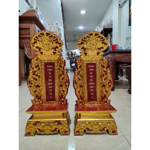 Bài vị Thờ gỗ mít Sơn son thếp vàng