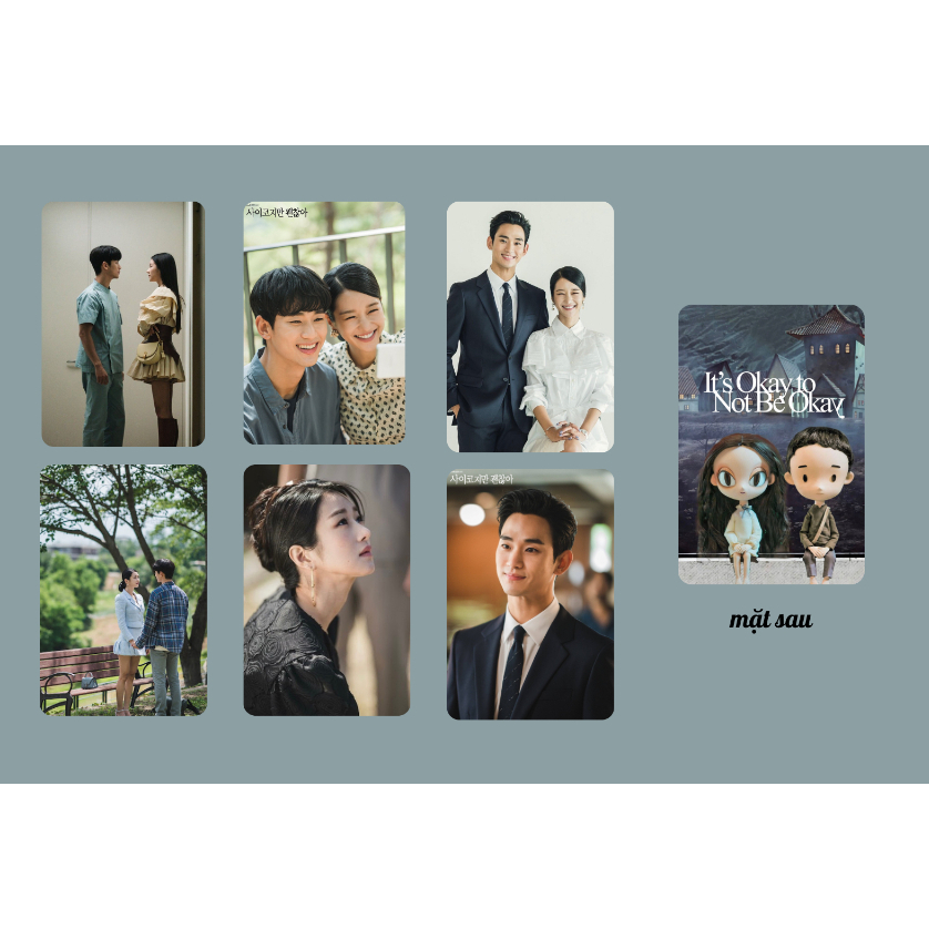 card bo góc Điên thì có sao-It's okay to not be okay ( Seo Ye Ji- Kim Soo Hyun)