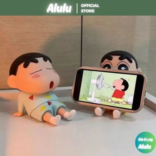 Giá Đỡ Điện Thoại Shin-chan Hình Búp Bê PVC - Giá Đỡ Điện Thoại Di Động Hoạt Hình Ngộ Nghĩnh Có Hộp Có Thể Làm Quà Tặng