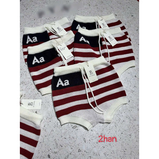 LT - Quần short len kẻ sọc ngang ôm vòng ba siêu hot Q005