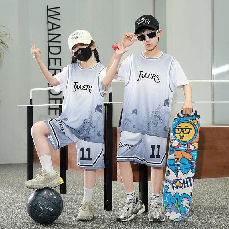 Bộ quần áo cho bé 20-55kg phong cách thể thao