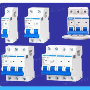 Aptomat CHINT MCB NXB-63, cầu dao chint 1P,2P,3P các loại, aptomat tép Dòng Cắt 6kA,cầu dao tự động chint,át chint Cao C