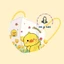 Khẩu Trang Hoạt Hình Vịt Vàng 3D🦆 Cho Bé 0-3T