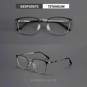 Gọng Mắt Kính Nam Despoints Titanium cao cấp Business Elite. Dáng hiện đại & sang trọng