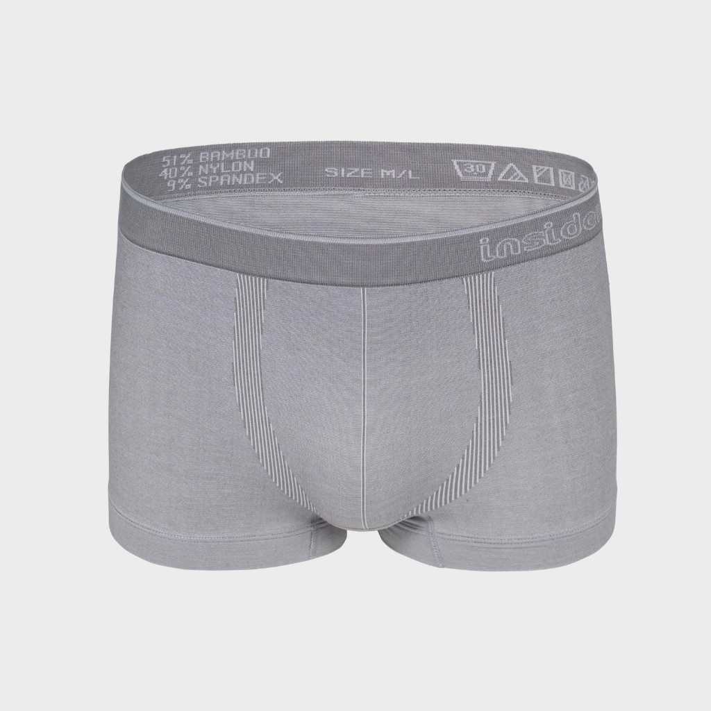 Quần Boxer Dệt liền Nam Bamboo Co Giãn Insidemen Seamless Technical IBX145
