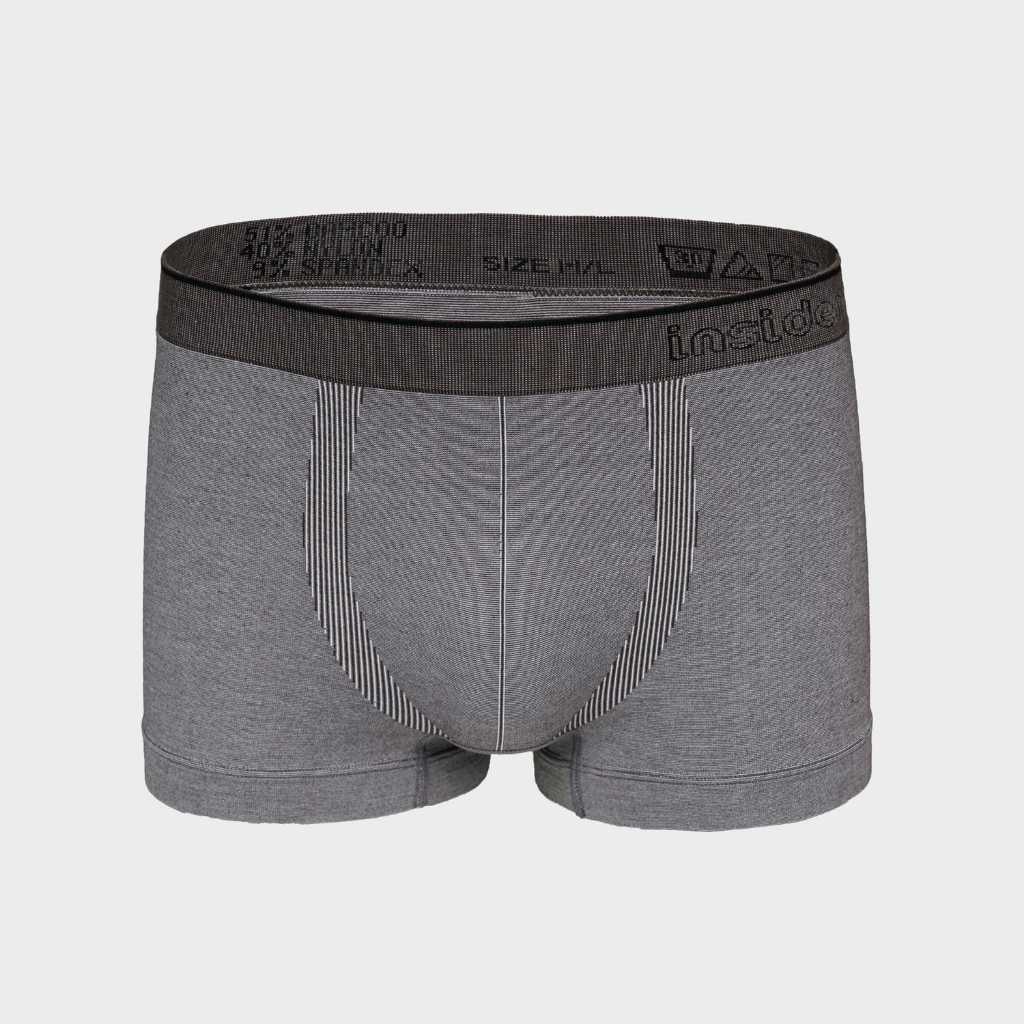 Quần Boxer Dệt liền Nam Bamboo Co Giãn Insidemen Seamless Technical IBX145