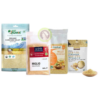 Hạt Kê Hữu Cơ Đã Bóc Vỏ Markal/ C'lavie/ Sottolestelle Organic Millet
