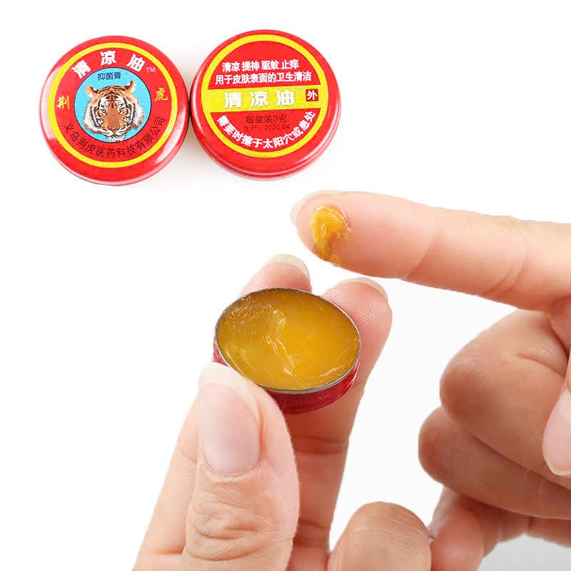 [Ưu Đãi Sản Phẩm Mới] 1/3/5 Hũ Dầu Làm Mát Chống Muỗi - Chống ngứa - Say Tàu Xe Loại 3g