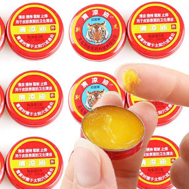 [Ưu Đãi Sản Phẩm Mới] 1/3/5 Hũ Dầu Làm Mát Chống Muỗi - Chống ngứa - Say Tàu Xe Loại 3g