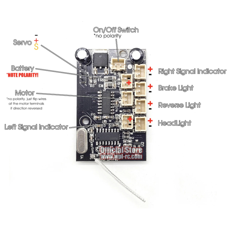 Combo tx rx pin, sạc có điều tốc WPL B14k B24k B16k B36k C14 C24k Bộ ...