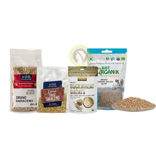 Hạt kiều mạch hữu cơ Sottolestelle/ C'lavie/ Just Organik organic buckwheat