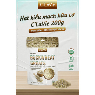 Hạt kiều mạch hữu cơ Sottolestelle/ C'lavie/ Just Organik organic buckwheat