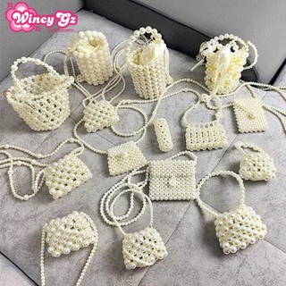 [HỎA TỐC] Túi Xách, Đeo Chéo Mini Ngọc Trai Cho Mọi Lứa Tuổi Siêu Dễ Thương