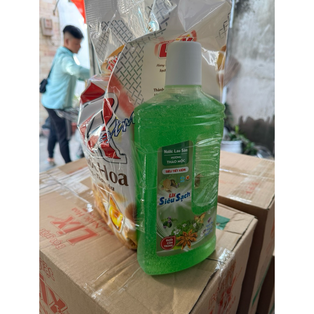 Bột giặt Lix 5.5kg / 2.4kg hương nước hoa tặng rửa chén tùy theo mỗi đợt nhập hàng - LIXBG