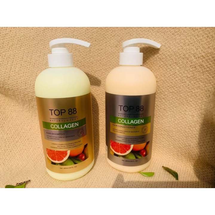 Dầu gội xả bưởi Top88 phục hồi hư tổn giảm rụng tóc 800ml