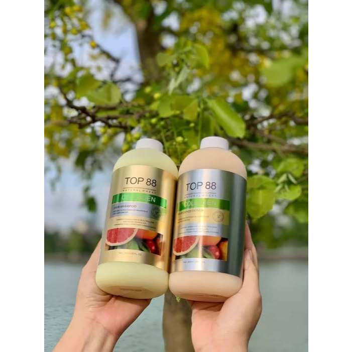 Dầu gội xả bưởi Top88 phục hồi hư tổn giảm rụng tóc 800ml