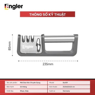 Bộ mài dao đa năng Engler EL6331, mài nhanh, không gỉ, an toàn, dễ sử dụng, dành cho mọi loại dao
