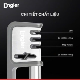 Bộ mài dao đa năng Engler EL6331, mài nhanh, không gỉ, an toàn, dễ sử dụng, dành cho mọi loại dao