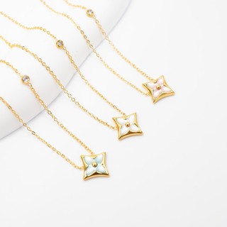 Bộ quà tặng "Ngọt Ngào" LAMY Dây chuyền nữ Four Leaves Necklace 6450 - Hộp 7016
