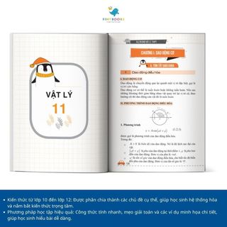 Sách - Combo Sổ Tay Các Môn THPT Toán - Lý - Hóa - Anh - Văn  All in one - TKBooks