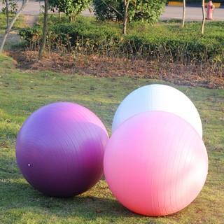 (Tặng Bơm) Bóng tập Yoga/Gym Trơn (Size 45, 55, 65, 75CM) Cao Cấp bóng gai bóng sưng