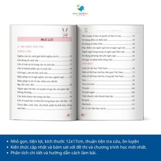Sách - Combo Sổ tay kiến thức Toán - Văn - Anh THCS (lớp 6 - lớp 9) - Cập nhật kiến thức mới 2025
