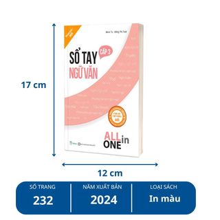 Sách - Sổ tay ngữ văn cấp 3 - All in one