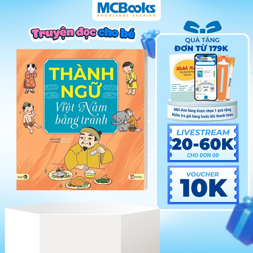 Sách - Thành ngữ Việt Nam bằng tranh cho bé khám phá kho tàng tri thức dân gian