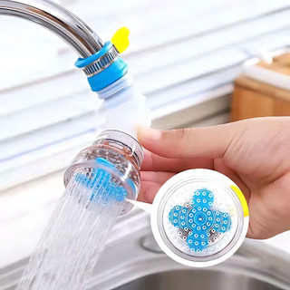 Vòi lọc nước rửa bát tăng áp xoay 360 độ có thể kéo dài chống bắn nước