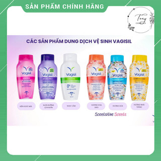 Vagisil Dung Dịch Vệ Sinh Phụ Nữ Của Mỹ Chai 240ml/354ml đủ mùi hương
