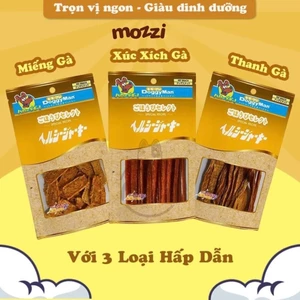Snack cho chó Thịt gà sấy giòn Doggyman (xúc xích, thanh gà, miếng gà, gân gà tây, chip cá ZÒN)