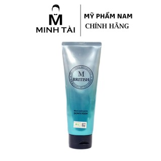 Kem ép side tóc chuyên nghiệp cho Nam BRITISH M Men's Style Down Perm 200g