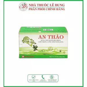 An Thảo Nam Dược hỗ trợ điều trị hôi miệng - Hộp 50 viên
