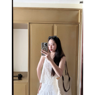 Áo dây xô hoa thắt nơ Ma Vie
