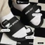Dép lê quai ngang nam nữ slipper logo DWIN nổi trắng fullbox local brand 2.0 DE02A
