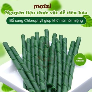 Snack cho chó Que gặm DoggyMan da bò sáp ong xoắn đôi sữa dê sạch răng thơm miệng