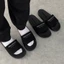 Dép quai ngang nam nữ slipper DWIN đen fullbox local brand DE01A