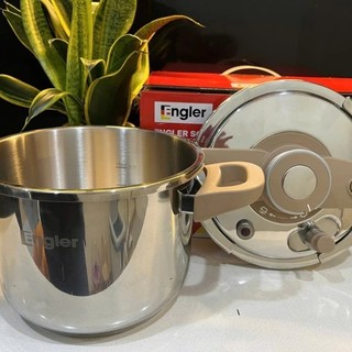 Nồi áp suất inox Engler EL9122, dung tích 6L, inox 304 dày dặn, an toàn, tiết kiệm thời gian nấu ăn