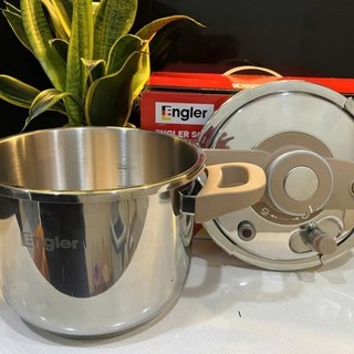 Nồi áp suất inox Engler EL9122, dung tích 6L, inox 304 dày dặn, an toàn, tiết kiệm thời gian nấu ăn