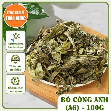 Bồ công anh khô 100g, trà bồ công anh, giúp lợi sữa, thông tắ tia sữa, thanh nhiệt, mát gan