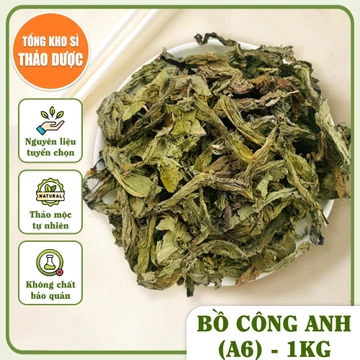 Bồ công anh khô 1kg, trà bồ công anh, giúp lợi sữa, thông tắ tia sữa, thanh nhiệt, mát gan