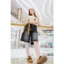 Quần Short Jean Nữ Suông Ống Rộng Lưng Cao Dáng Lửng Form Ngắn Ngang Gối Basic Phong Cách Hàn Quốc