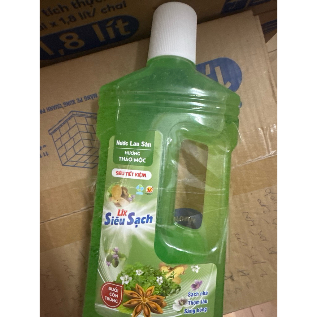 bột Giặt LIX Sạch Thơm Hương Ngàn Hoa gói 5,5kg - 24h ngát hương thơm tặng kèm rửa chén - LIXBG