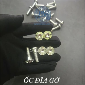 DIAMOND SALAYA - ỐC ĐĨA 8li25 gờ SALAYA - THÁI (CÓ GỜ) NHƯ ZIN - INOX304 chỉ dành xe HON