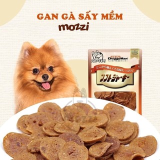 Snack cho chó Thịt gà sấy dẻo Doggyman (thanh gà sợi gà gan gà mề gà)