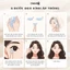 Kính áp tròng khoá ẩm 12H 1 Tháng Màu Xanh Navy Ánh Rêu CARASE, Lens cận BREEZE BLUE