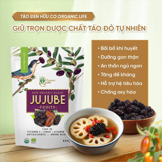 Táo đen hữu cơ Organic Life/ Green Nature Black Jujube