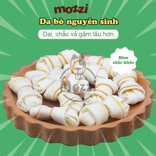 Snack cho chó DoggyMan Bánh xương da bò phủ kẹp cuốn thịt gà